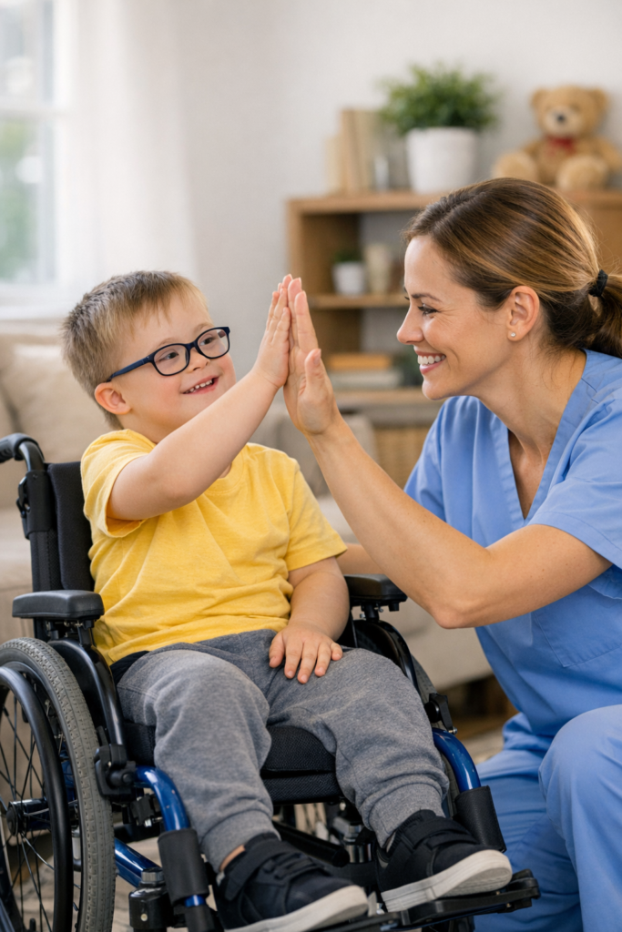 create a disability care ser 5